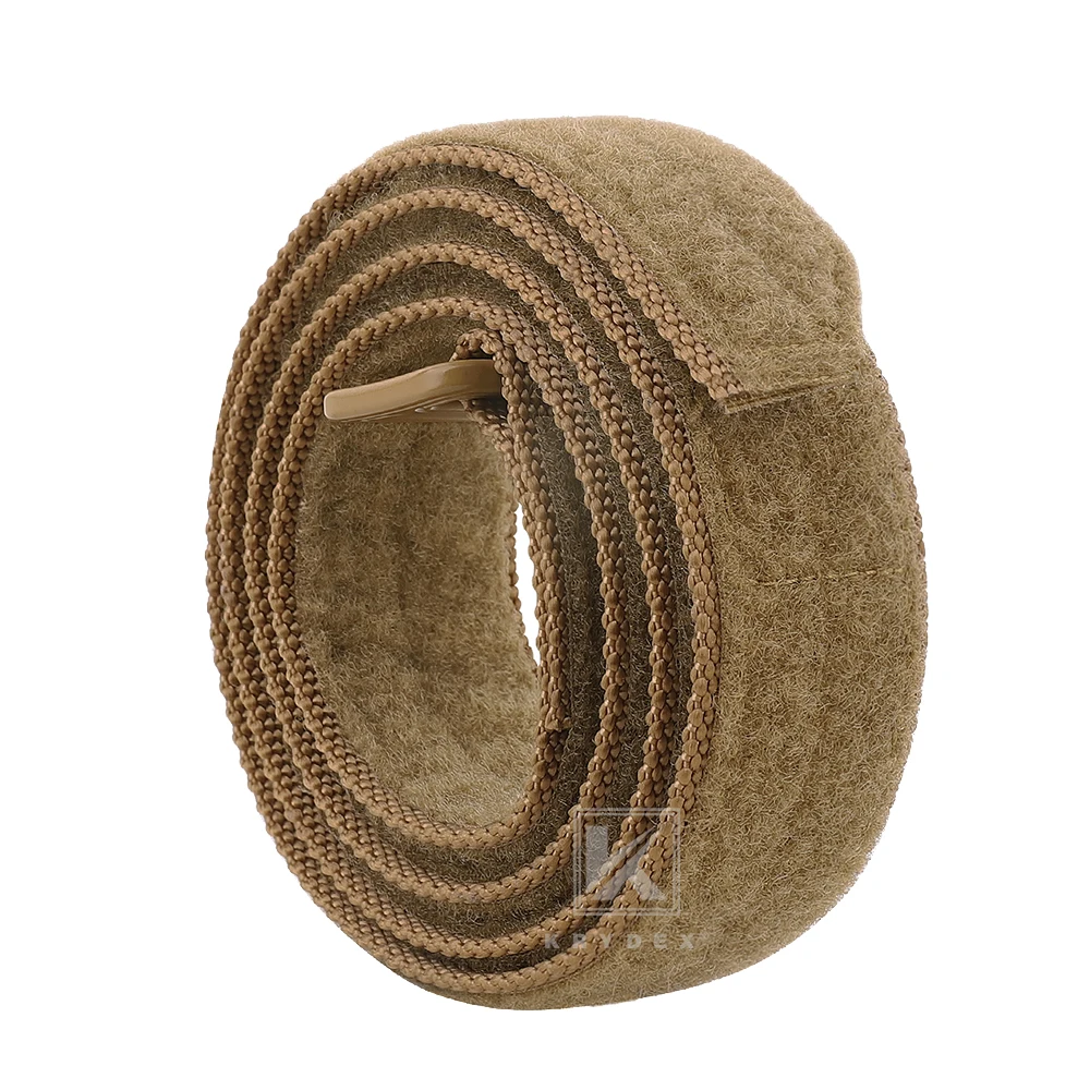 KRYDEX-cinturón táctico EDC para hombre, cinturón interior de gancho y bucle de 1,5 pulgadas, cinturón de Base de transporte oculto, accesorios de caza - imagen 4