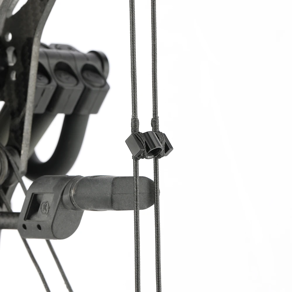 Arco compuesto Peep Sight, doble cuerda, núcleo interior 1/8 "1/16" 1/32 "3/32" 3/64 ", accesorios de caza de tiro con arco de aleación de aluminio - imagen 3