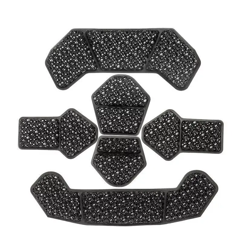 Nanotecnología, forro interior de casco transpirable con microesmalte ultraligero, forro suave para casco, almohadillas de celosía - imagen 2