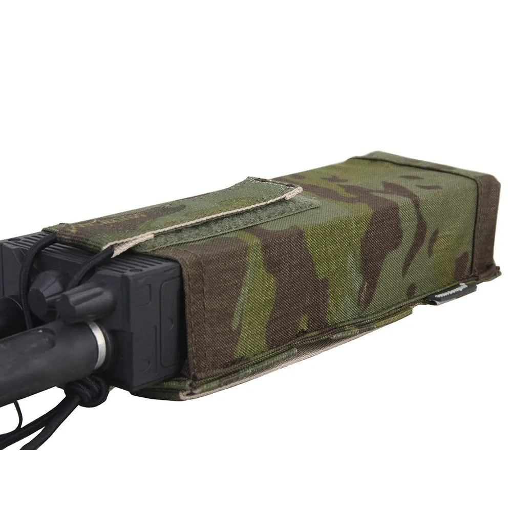Emersongear-bolsa táctica para Radio, bolsa para talkie, Panel Molle, paquete para AVS, entrenamiento de caza, combate, nailon, Camping, 11,11 ventas - imagen 4