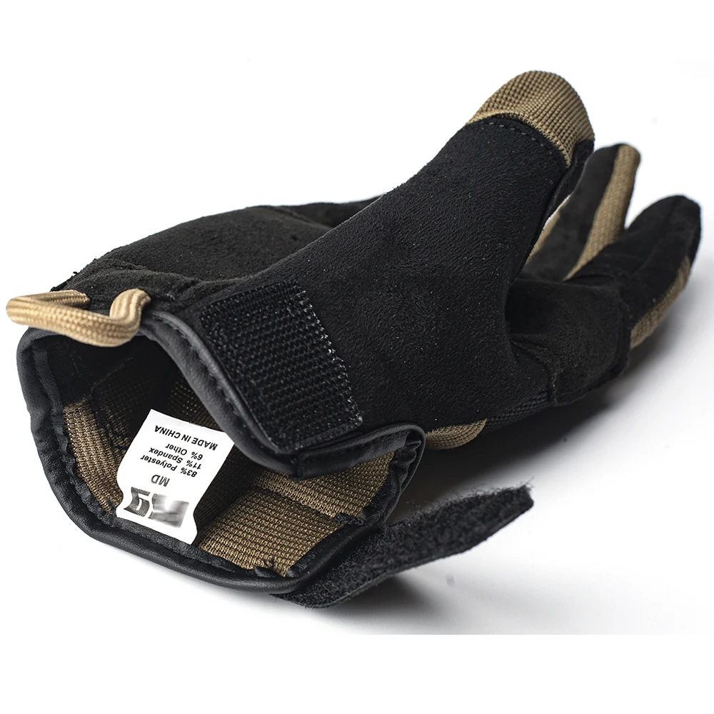 Guantes de tiro tácticos Alpha guantes de dedo completo transpirables ligeros antideslizantes pantalla táctil para acampar al aire libre montar - imagen 3