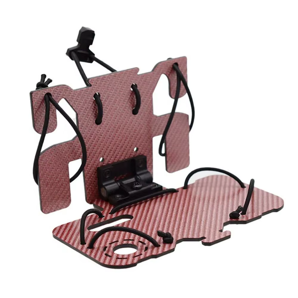 Mesa táctica plegable fibra de carbono con soporte móvil y MOLLE - imagen 3