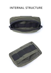 Bolsa de mapa táctica MOLLE Ferro Concepts para caza y airsoft