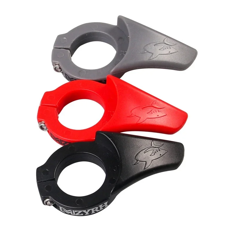 Manillar de plástico antideslizante para bicicleta, manillar de descanso secundario ligero con Kit de anillo de bloqueo, 1 par - imagen 4