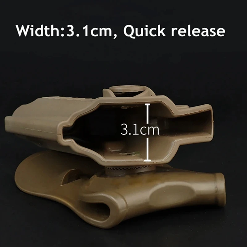 Funda para pistola M9 M92FS RH, accesorios para combate de Paintball, funda para pistola con cinturón M9 - imagen 5