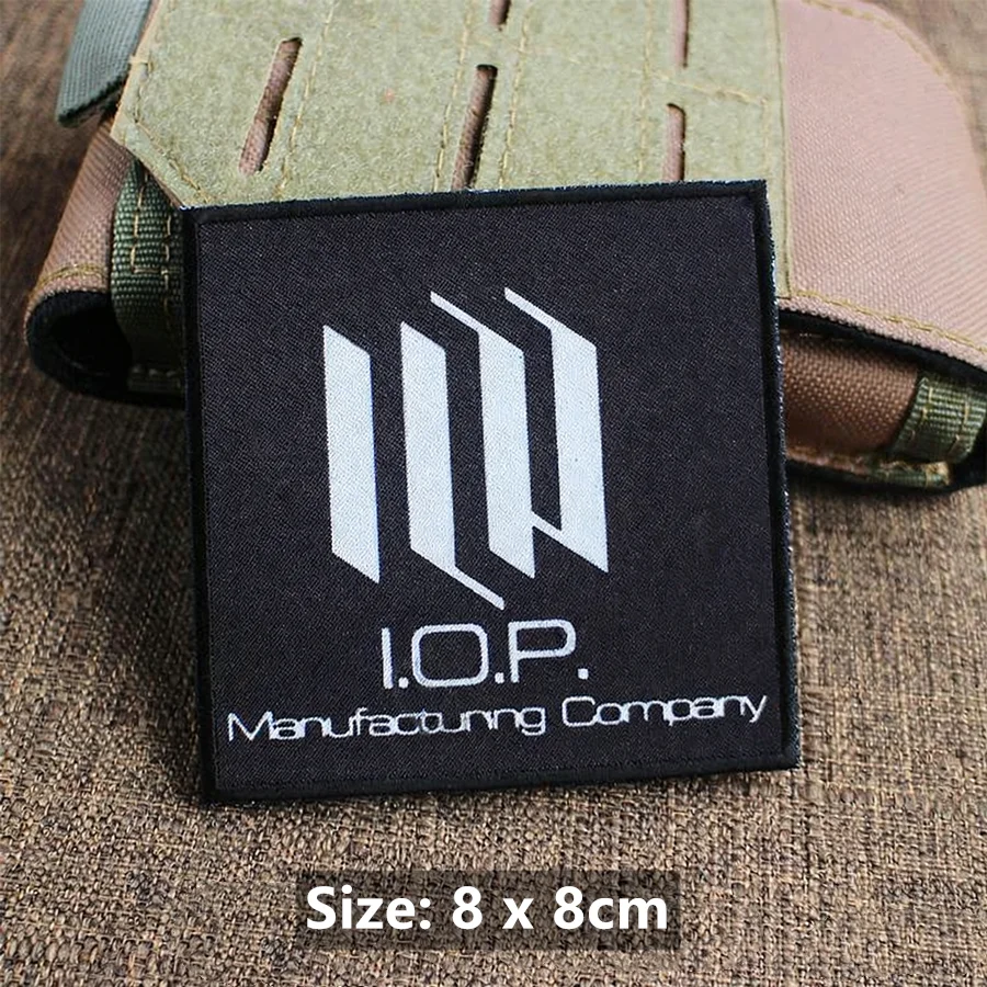 Parche de primera línea para niñas impreso IOP AK-74M 404 Squad DEFY insignia táctica Anime Griffin Rebellion Team para decoración de bolsas de ropa - imagen 4