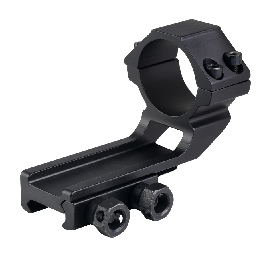 Anillo de montaje de 30mm, Clips de clavos dobles de perfil bajo para mira de Rifle, linterna láser, montaje táctico Picatinny, montaje en riel de 20mm - imagen 2