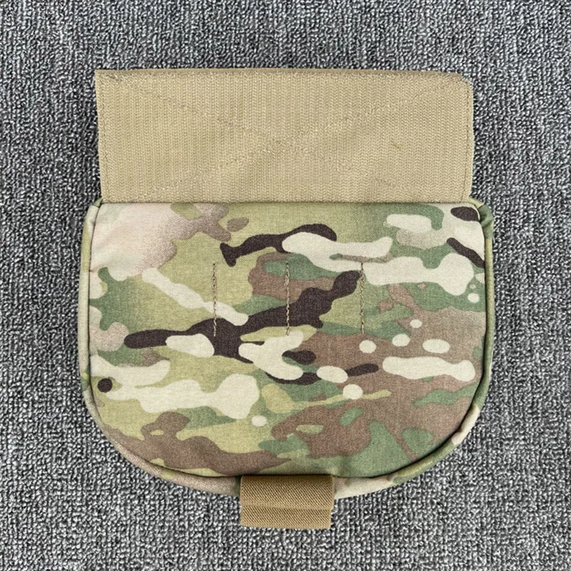 Bolsa táctica colgante pecho expansible adhesiva para chaleco - imagen 4