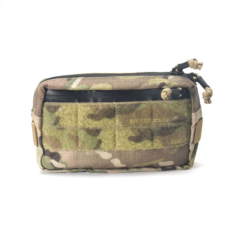 Bolsa de herramientas Horizontal, chaleco táctico, caza al aire libre, Camping, pecho, bolsas funcionales colgantes - imagen 3