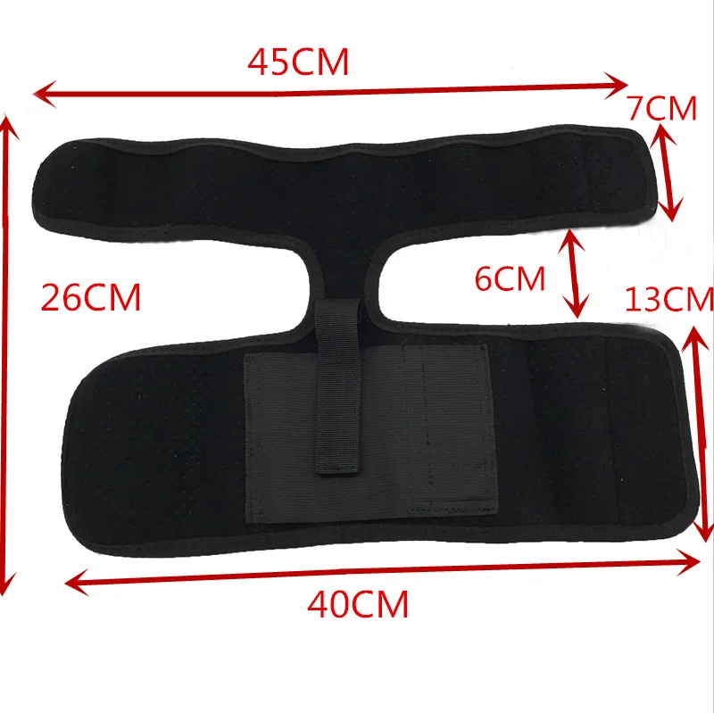 Funda de tobillo oculta con bolsillo para revistas - derecho/izquierdo - imagen 4