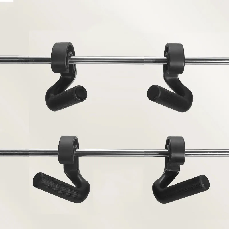 Hook Type Fitness Handles Exercise Suspension Grip Grips for Gym Home Workout Rowing Deadlift Pull-ups with Horizontal Bar - imagen 2
