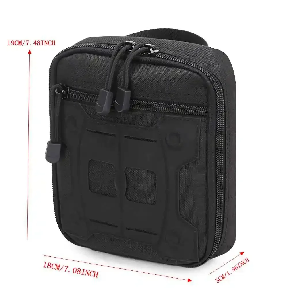 Bolsa táctica de primeros auxilios MOLLE compacta EDC cintura