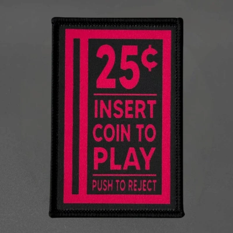 Parche táctico retro arcade gancho y bucle para mochila y ropa - imagen 2