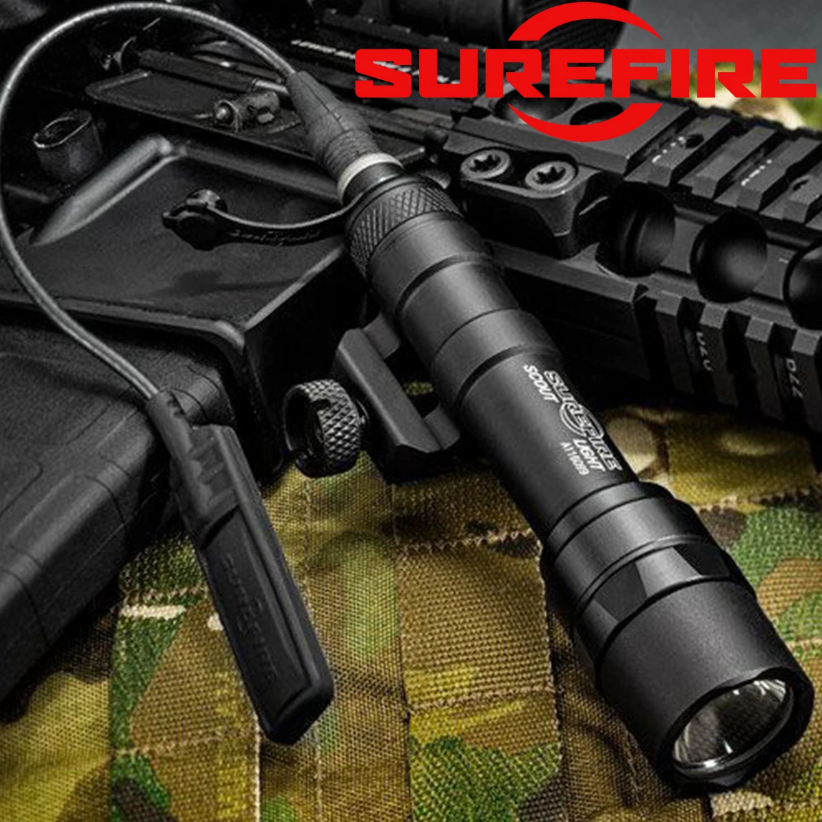 SureFire M600 M600B M600C M600V M600V-IR M300 M300B M300C M300V M300V-IR Tacitcal Airsoft linterna armas explorador luz LED - imagen 3