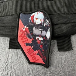 Parche velcro adhesivo insignia militar para mochila táctica