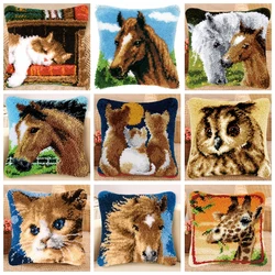 Kit de ganchillo con botones Smyrna para animales y decoración