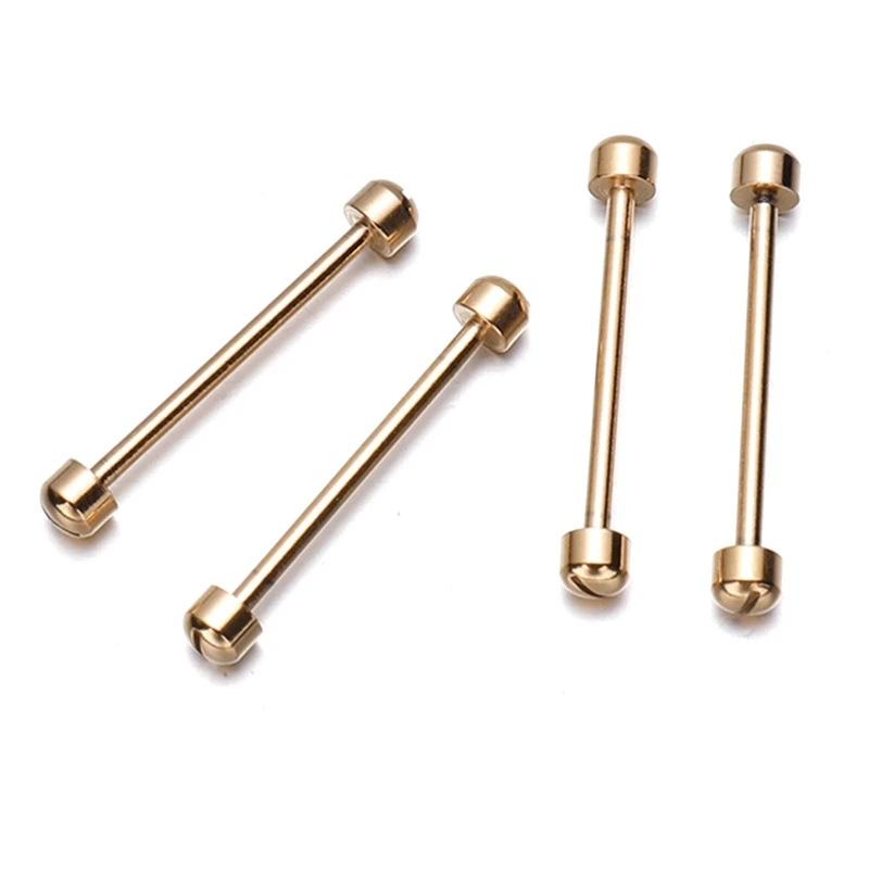 1 par de pasadores de tornillo de correa de reloj inteligente, hebilla de cierre de pulsera, tubo de fricción, accesorios de repuesto, herramienta de reparación K1KF - imagen 5