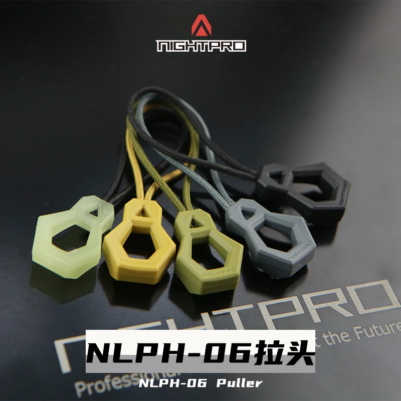 Mochila táctica con cabeza de cremallera luminosa, accesorios modificados de ventilador del ejército, cuerda de tracción trasera, alta luz mejorada 2,0 - imagen 3