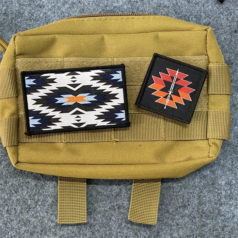 Parche estampado del sistema Black Canyon, insignia de moral táctica militar, apliques de gancho y bucle para ropa, brazalete, parches de mochila - imagen 2