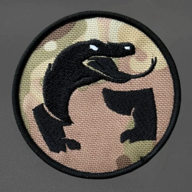 Parche bordado de Chevron "serpiente", chaleco táctico, insignia de moral con gancho y bucle, pegatinas para mochila militar, parches para brazalete para ropa - imagen 2