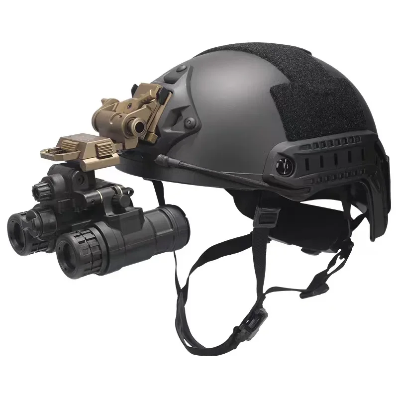 Metal Wilcox L4G24 NVG montaje rápido PVS15 PVS18 GPNVG18 luz IR visión nocturna alcance gafas brazos puente OPS soporte para casco - imagen 4