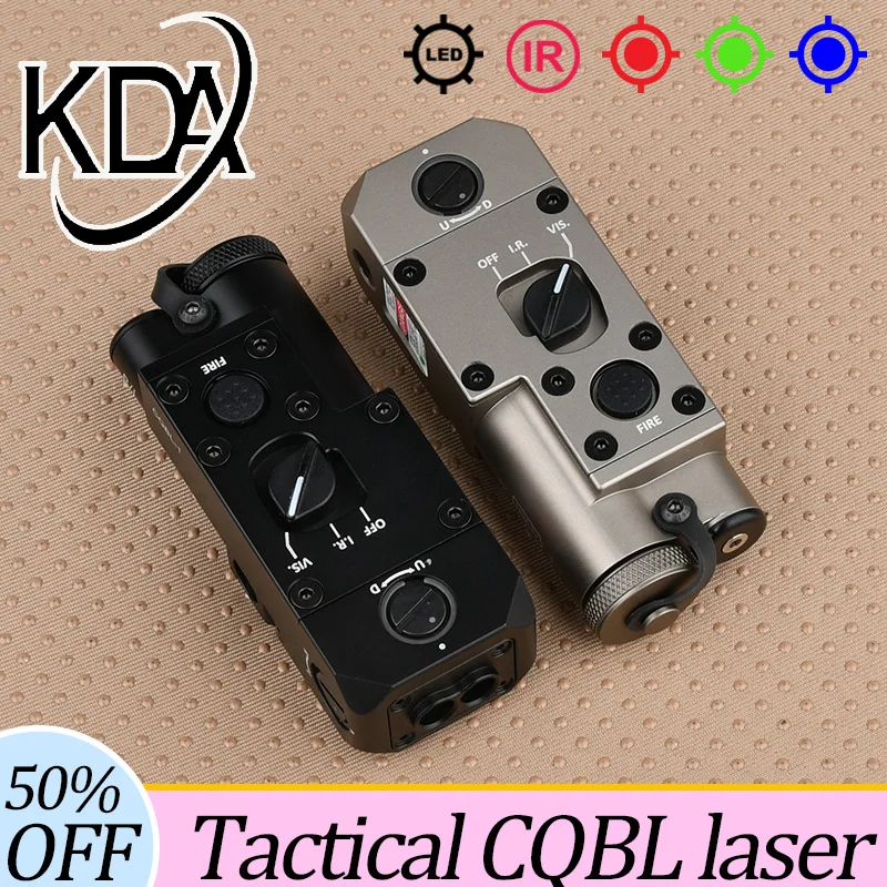 Metal CQBL todo Metal IR Pionter punto rojo puntería verde azul indicador Scout luz M300 M600 linterna Airsoft accesorio