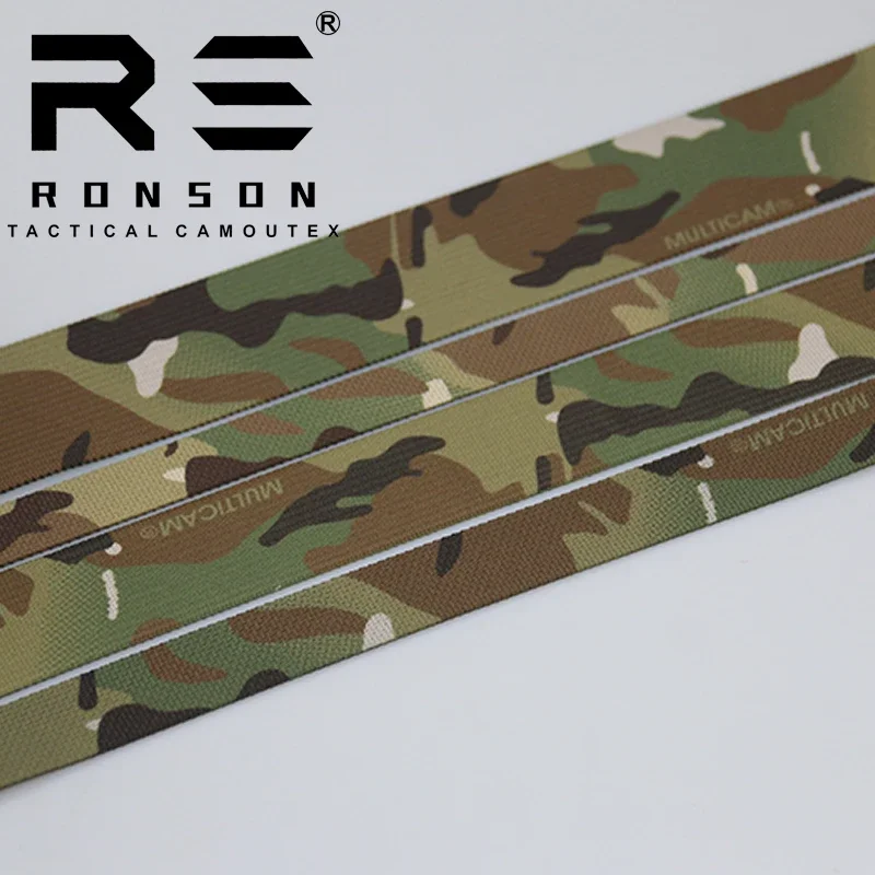 Correa de camuflaje MC, cinturón de poliéster de alta densidad, chaleco táctico molle, correa para el hombro, 2,0/2,5/3,8/5,0 cm - imagen 3