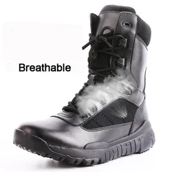 Botines tácticos desert transpirables para hombre talla grande