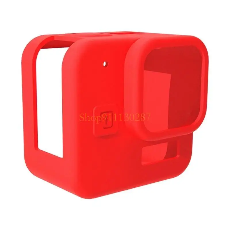 J1HC Case silicona Cubierta protectora Piel Protección contra caída Manga lavable para 11 Black Mini Action Camera - imagen 5