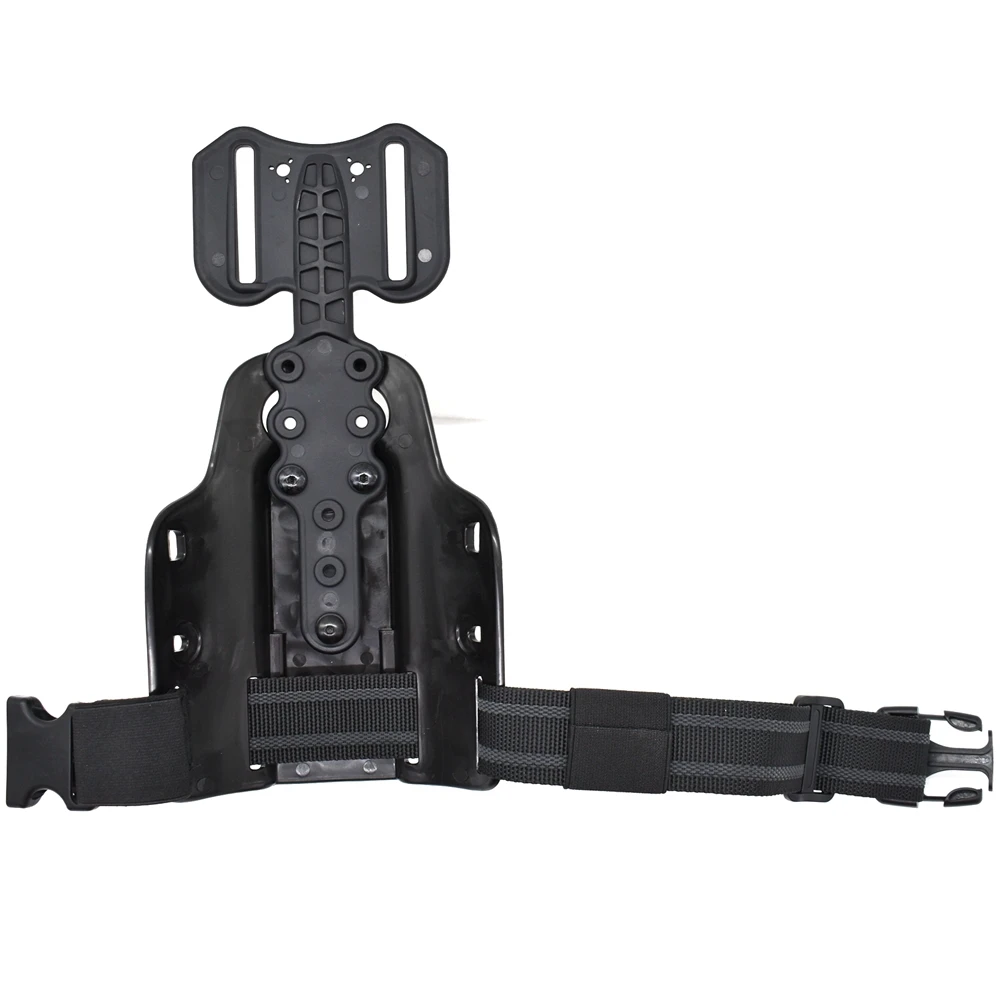 Adaptador táctico Flex, plataforma de pierna caída para G17 G19,1911,P226, M9,USP, accesorio para funda de pistola de caza - imagen 3