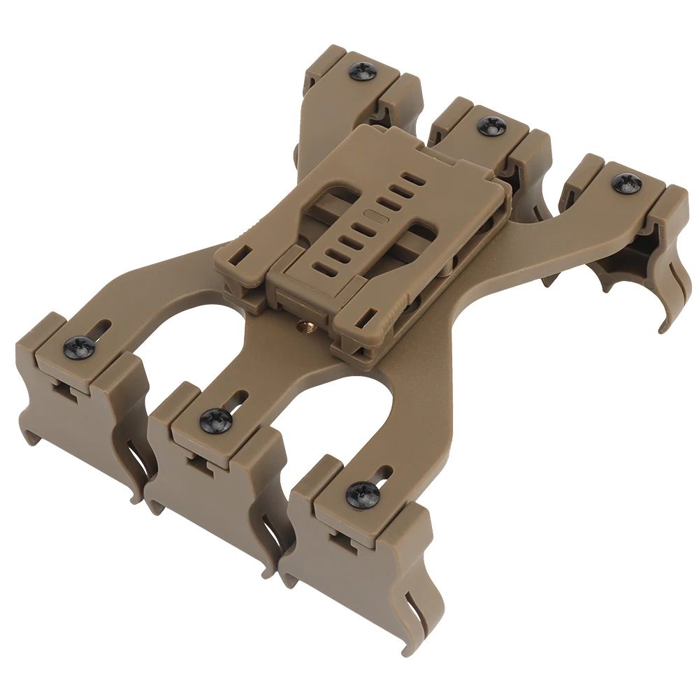 Soporte táctico para carcasa de escopeta de calibre 4, 8, 12 rondas, bolsa ajustable para munición, adaptador de Clip para cinturón, equipo Mag de caza Airsoft - imagen 3