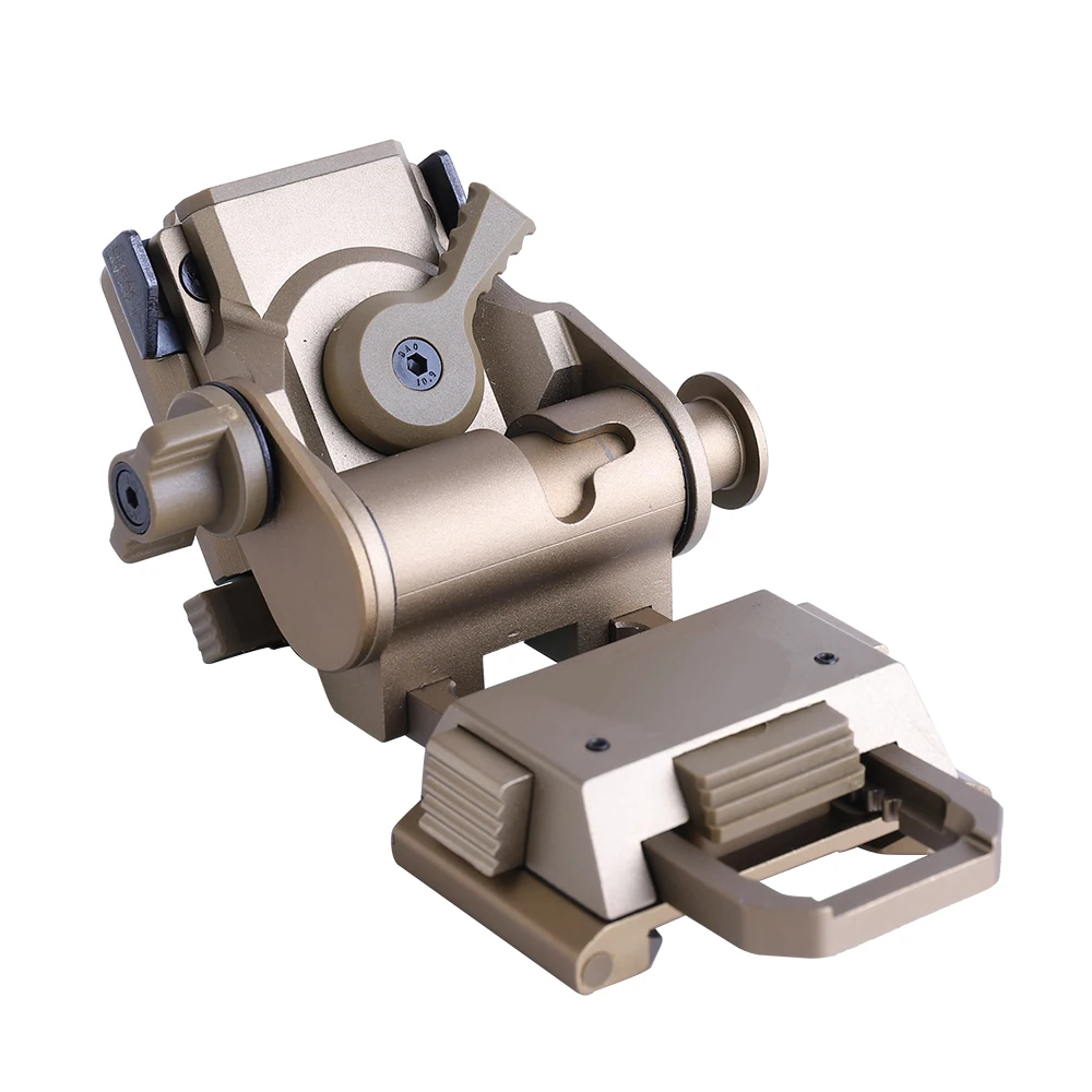 Soporte de montaje de Metal L4G24 NVG para gafas, visión nocturna, Stent, Skip Fast OPS, piezas de casco para PVS15, PVS18, GPNVG18 - imagen 4