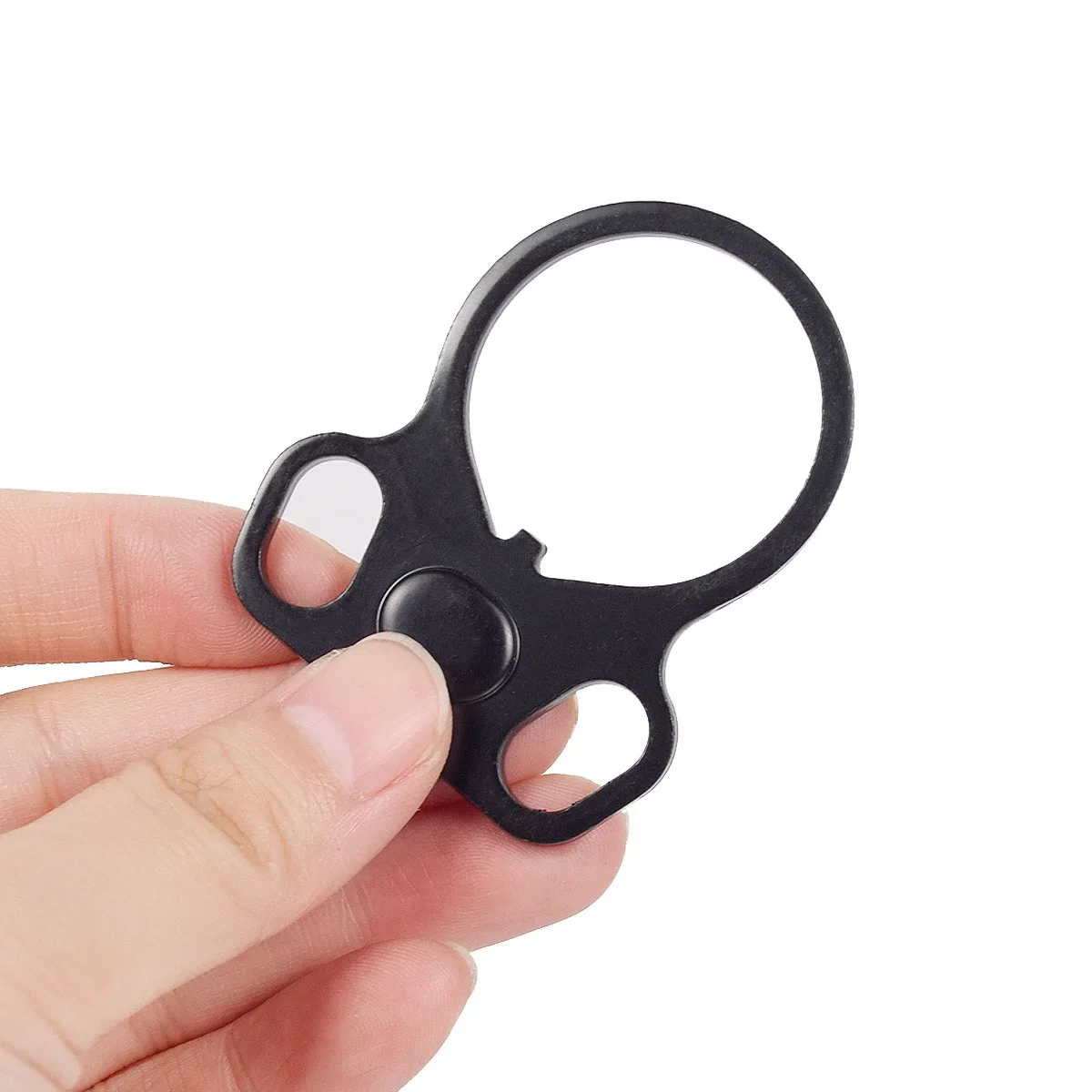 Adaptador de montaje de gancho de correa de eslinga táctica AR15, adaptador de placa final de Rifle, soporte de eslinga de doble bucle para accesorios de pistola de caza GBB - imagen 3