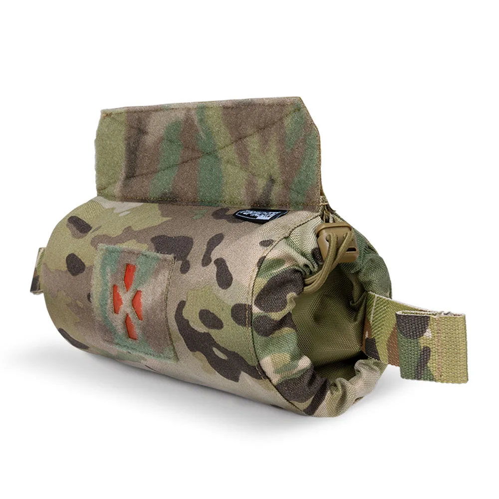 Bolsa médica táctica para el pecho, rollo de 1 bolsa médica para Trauma, IFAK botiquín de primeros auxilios Camo TP8507 - imagen 5