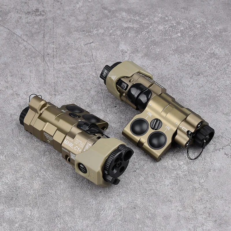 Linterna láser AR15 de Metal para armas, luz MAWL-C1 de punto rojo, verde, infrarrojo, IR, MAWL-C1 - imagen 5