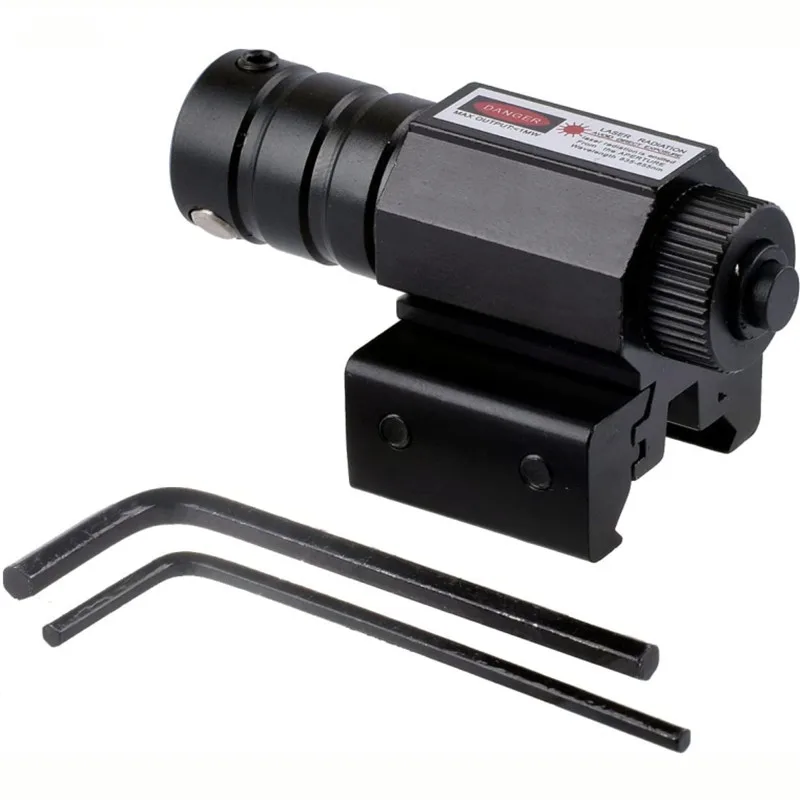 Mira láser táctica de punto rojo, colimador láser rojo para Rifle Glock, colimador láser, puntero láser de caza - imagen 2