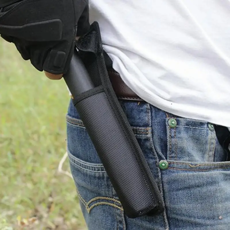 Bolsa de almacenamiento táctica Molle, bolsa portadora para linterna de bastón expandible de 21 "26" - imagen 4