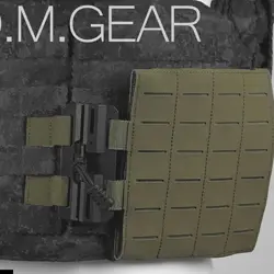 Cierre magnético Molle de liberación rápida, corte láser para chaleco táctico de nuevo estilo, pretina lateral