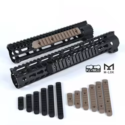 Riel Picatinny de polímero para M-LOK KeyMod, accesorio Airsoft 20 mm