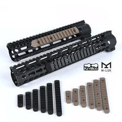 Riel Picatinny de polímero para M-LOK KeyMod, accesorio Airsoft 20 mm