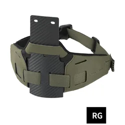 Funda táctica de caza, plataforma de pierna caída, ligera, ajustable, MOLLE, adaptador de correa para muslo al aire libre