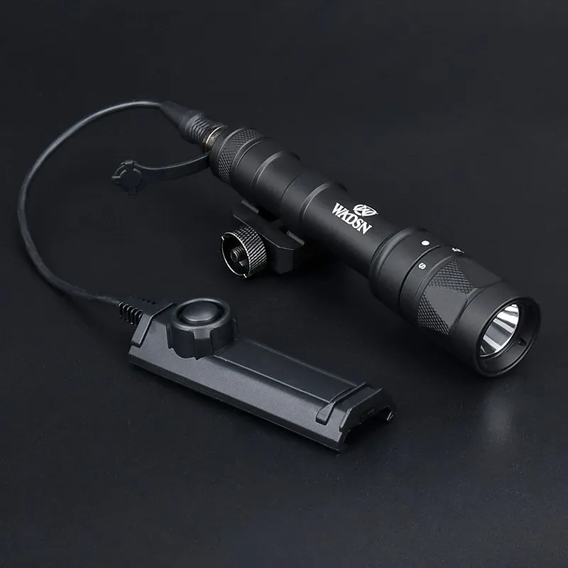 WADSN-linterna táctica potente M600W M600, Rifle de explorador Airsoft, arma de caza, luz LED estroboscópica compatible con riel Picatinny de 20mm - imagen 5