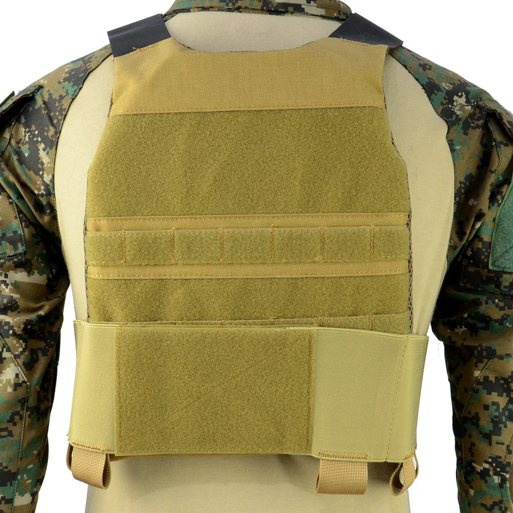 Chaleco táctico FCSK2.0 portador de placa, faja elástica de bajo perfil, bolsa de placa, bafle EVA, armadura corporal, tela de nailon, chaleco de caza - imagen 3