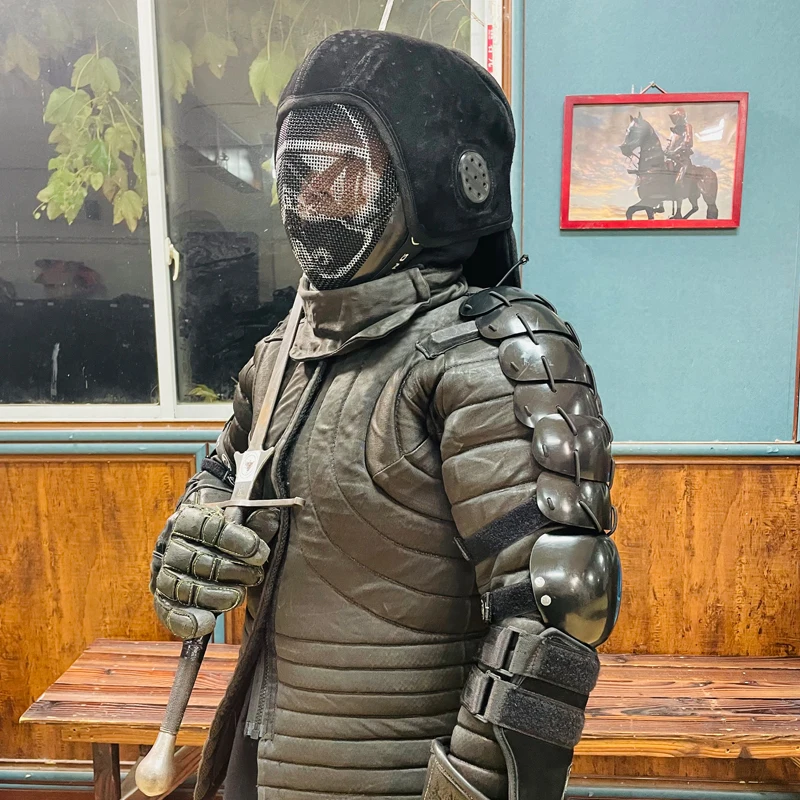 Chaqueta HEMA táctica de algodón robusta para entrenamiento de espada - imagen 2