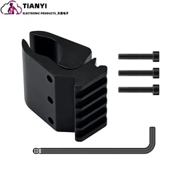 Guía de Metal táctica con 5 ranuras holográfica, punto rojo T1, aumento de altura, Base de soporte de vista de 20mm para linterna óptica de caza