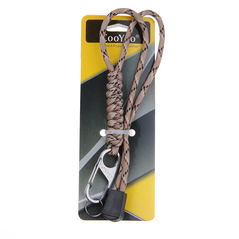 CooYoo Parp II llavero linterna cuerda cordón paraguas cuerda decoración hecha a mano - imagen 4