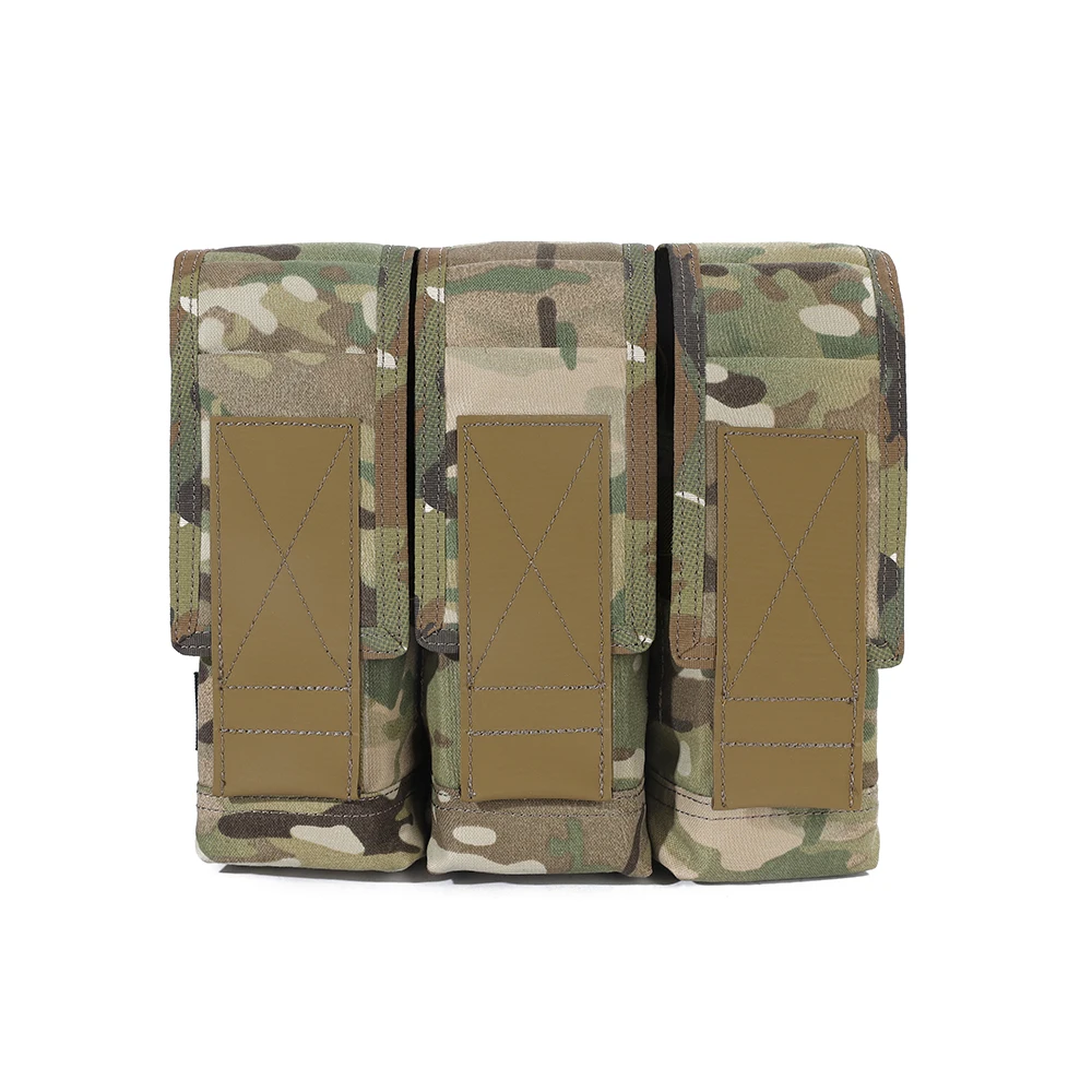 Emersongear táctico para AK 762 Triple bolsa para revistas 7,62 Mag bolsa Panel para Rifle Milsim caza senderismo entrenamiento combate deporte Nylon - imagen 3