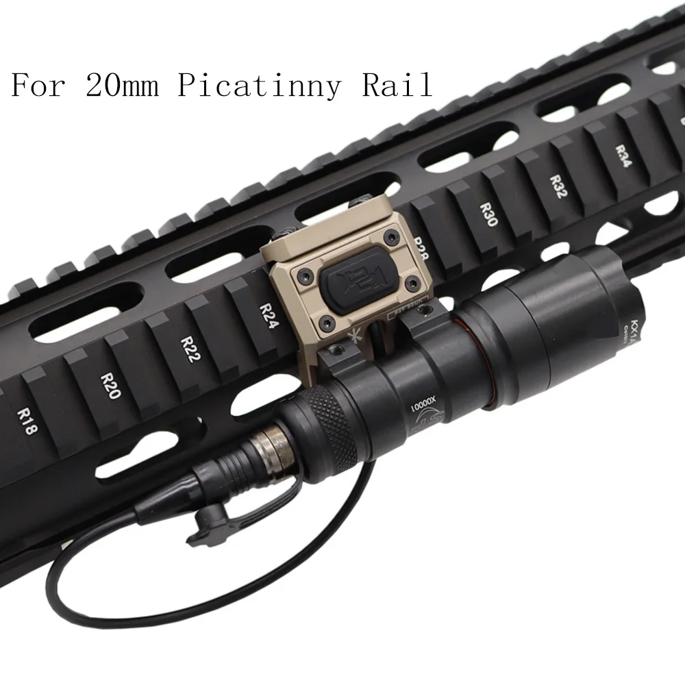 Unidad táctica ModButton botón caliente interruptor remoto de presión M-LOK Keymod riel de 20mm para SF M300 M600 DBAL-A2 PEQ15 2,5 3,5 enchufe SF - imagen 3