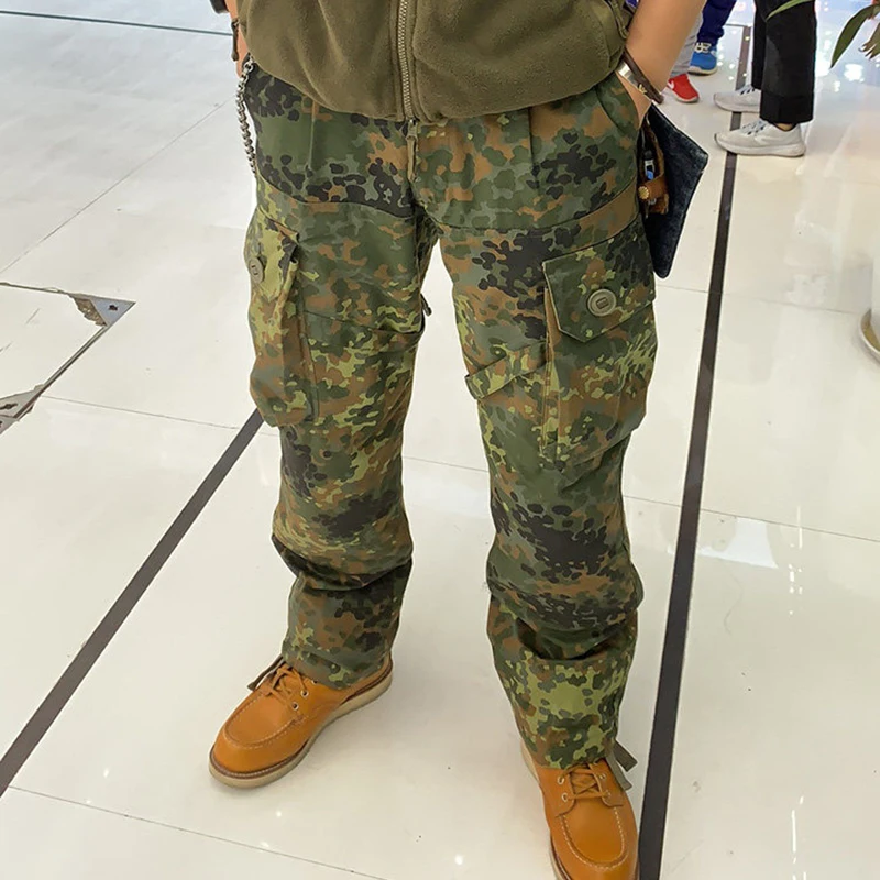 Pantalón táctico de combate camuflaje selva y desierto pierna recta - imagen 4