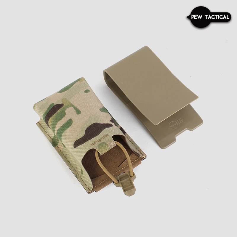 PEW TACTICAL FERRO STYLE KSAR KWIK SINGLE 5.56 POUCH Airsoft Magazine clip bag PH57 - imagen 3